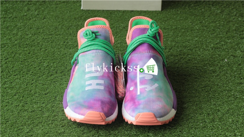 Pharrell Williams x NMD Human Race Holi Festival Chalk Coral
